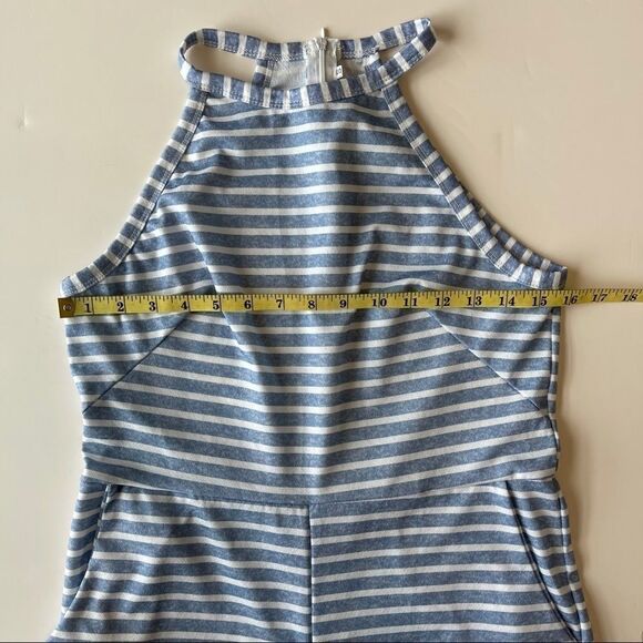 Pretty Garden Striped Wide Leg Jumpsuit - Small - Picture 6 of 10